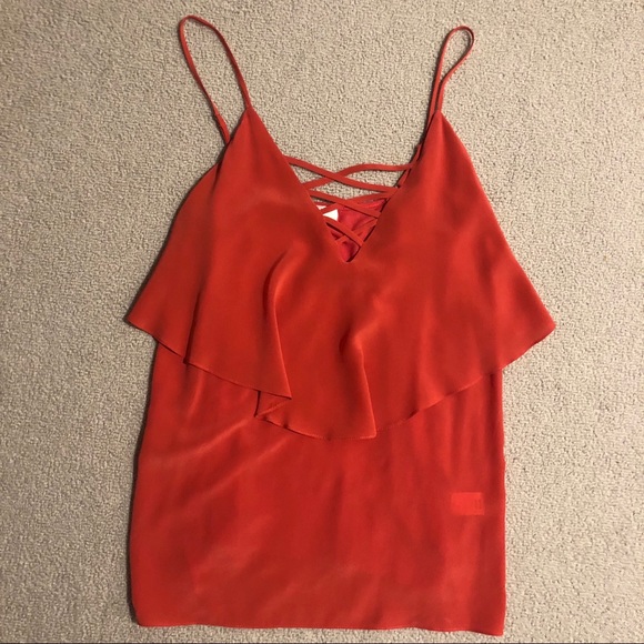 Coral Silk Top | Bailey 44 - Picture 2 of 7